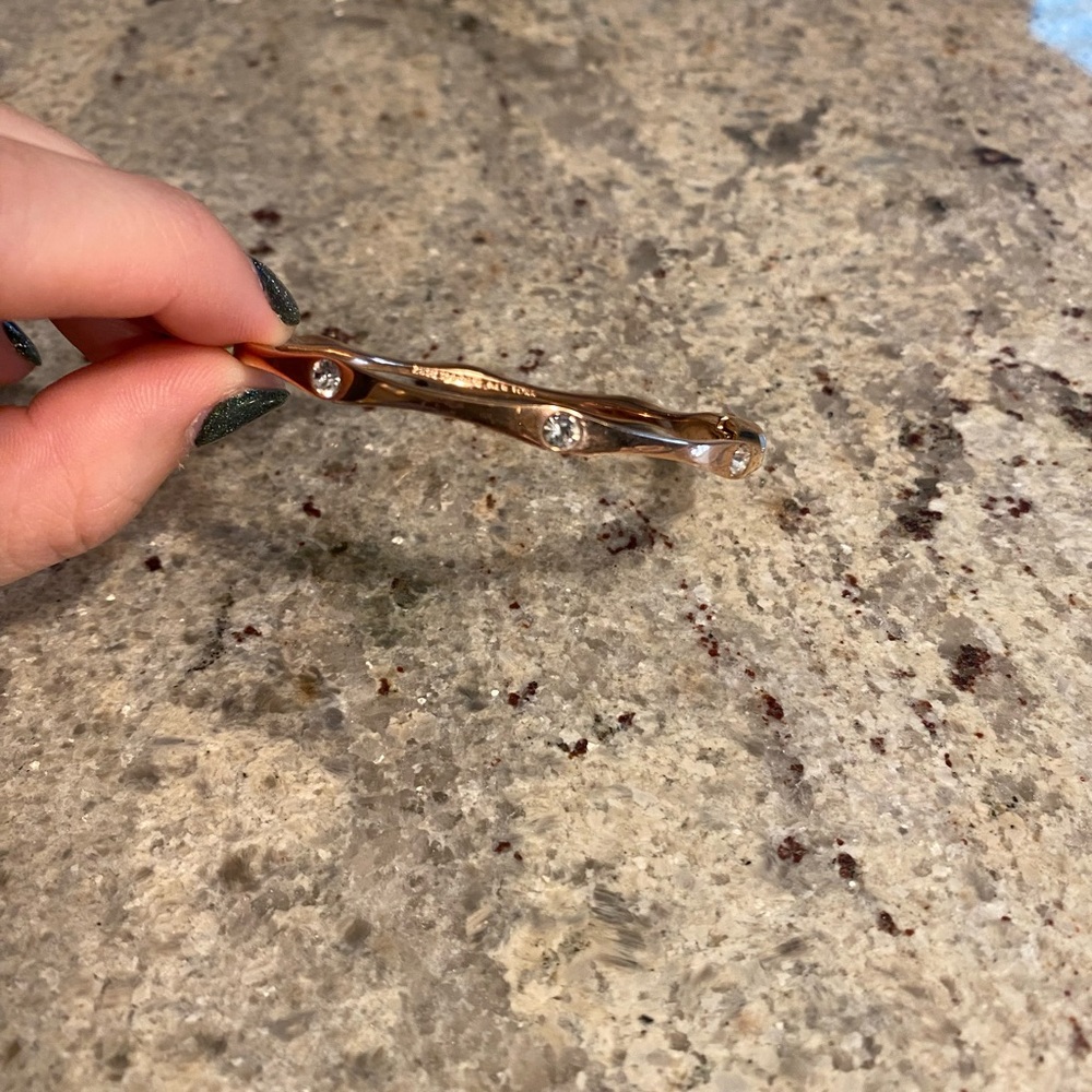 Kate Spade Heavy Metals Wave Bangle Bracelet - Picture 4 of 10